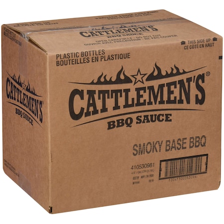 Cattlemens Cattlemen's Smokey BBQ Sauce 152 oz. Jug, PK4 05309